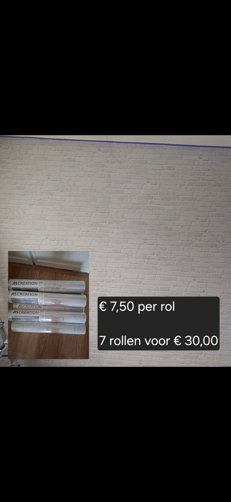 Behang, Ophalen