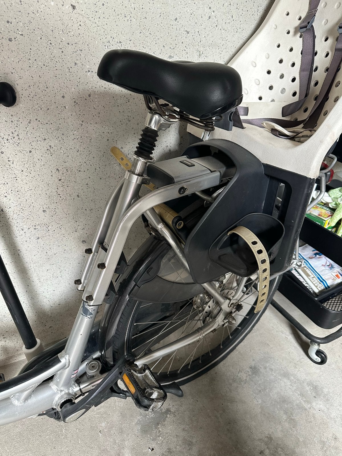 Sparta Amazone Damesfiets met Kinderzitjes, Fietsen en Brommers, Fietsen | Dames | Damesfietsen, Ophalen, Sparta, Trommelrem, 53 tot 56 cm