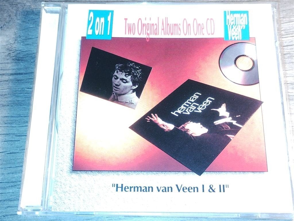 Herman van Veen ‎- Herman van Veen I & II [2 On 1], Ophalen of Verzenden, Zo goed als nieuw, Levenslied of Smartlap