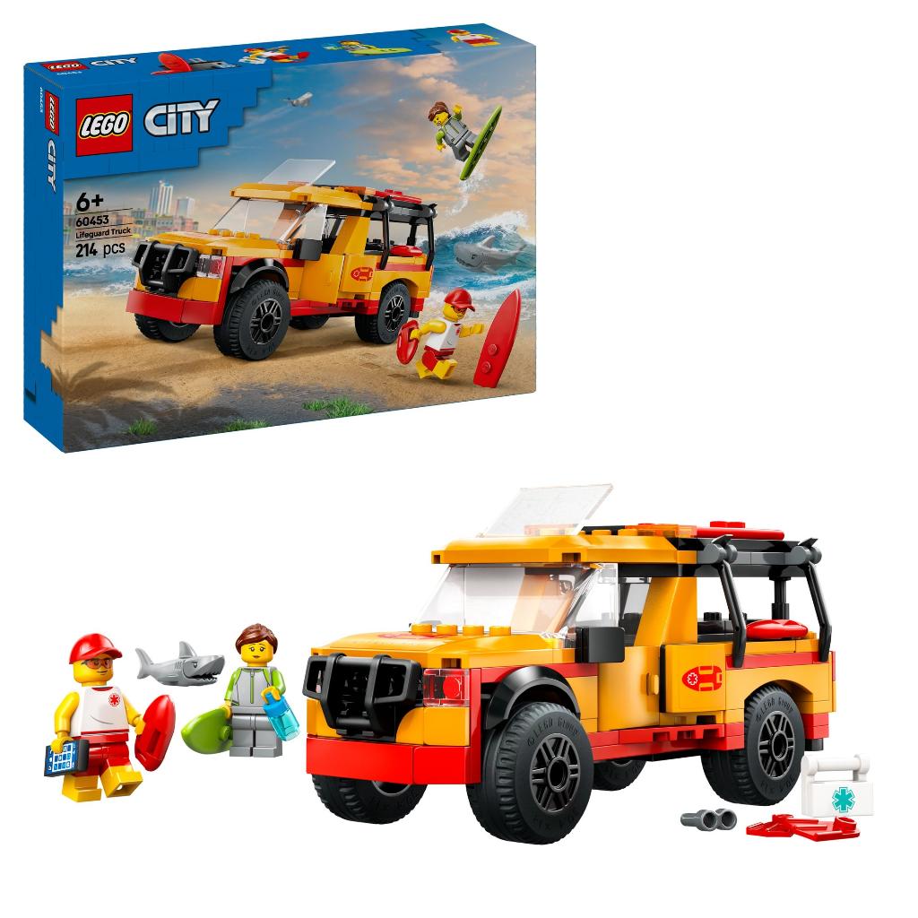 LEGO City 60453 Strandwacht ReddingsTruck 214 delig, Ophalen of Verzenden, Nieuw, Complete set, Lego