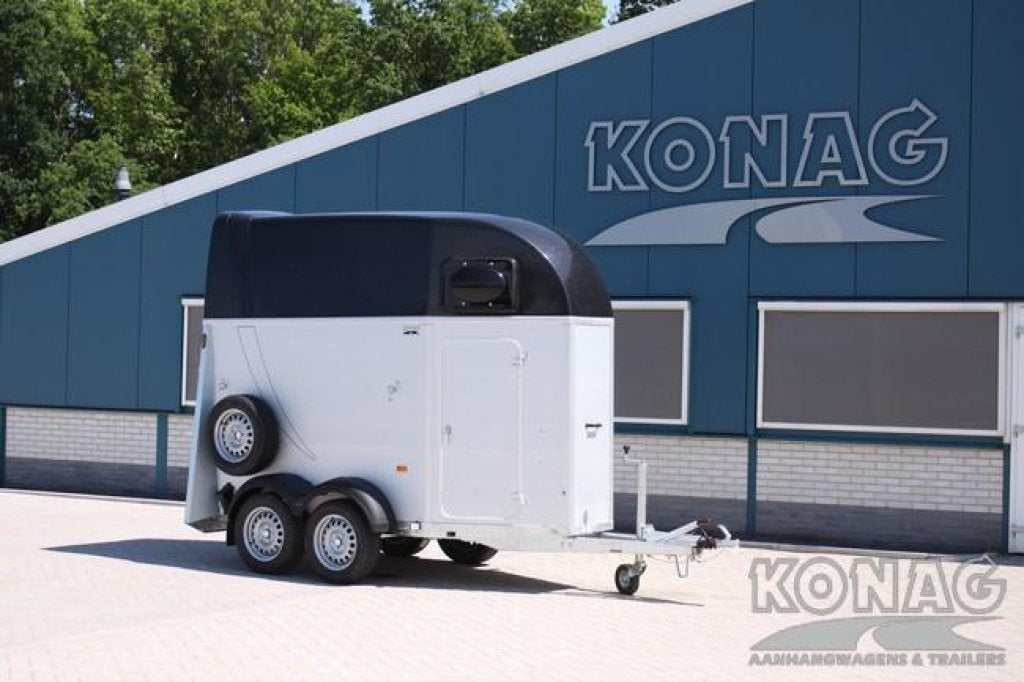 Scherp geprijsd Humbaur Single Alu 1.5 paards paardentrailer, Nieuw, Overige typen