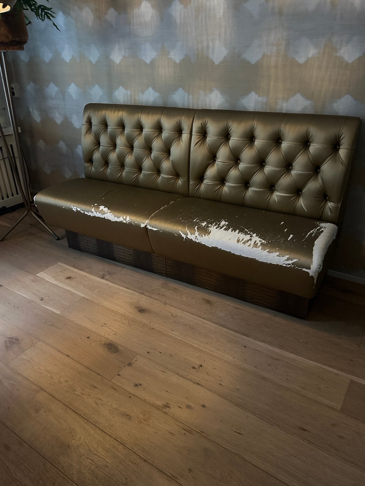 Eetbank 180x95x63, Kunststof, Gebruikt, Minder dan 75 cm, 150 tot 200 cm
