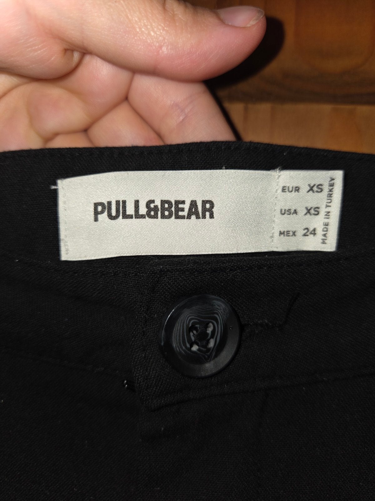 Pantalon - XS - Pull&Bear, Ophalen of Verzenden, Zo goed als nieuw, Maat 46 (S) of kleiner, Zwart