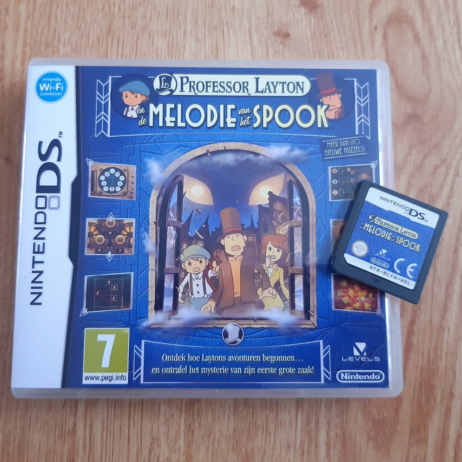 Professor Layton en de Melodie van het Spook - DS, Spelcomputers en Games, Games | Nintendo DS, Puzzel en Educatief, Ophalen of Verzenden