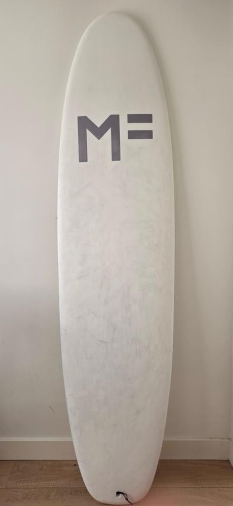 Mick Fanning softtop surfboard The Beastie 7'6, Watersport en Boten, Golfsurfen, Ophalen, Gebruikt, Longboard, Met vinnen