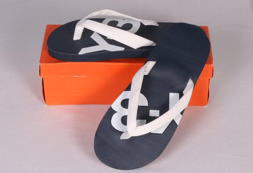 Y-3 Slippers flip flops | Maat 41 | Blauw | NIEUW, Kleding | Heren, Slippers, Zo goed als nieuw, Y-3, Verzenden