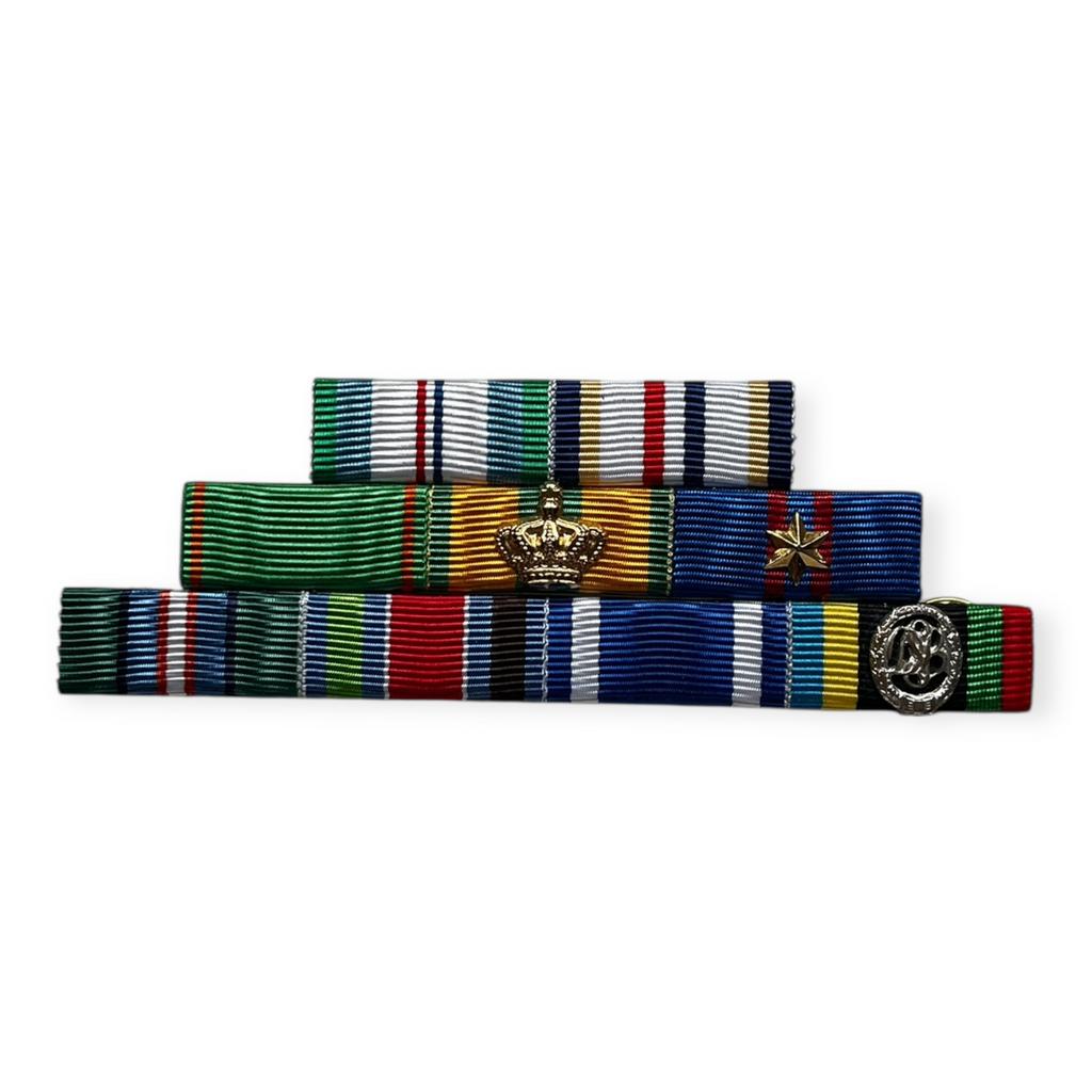 Baton set 9 batons, Verzamelen, Militaria | Algemeen, Landmacht, Lintje, Medaille of Wings, Nederland, Ophalen of Verzenden