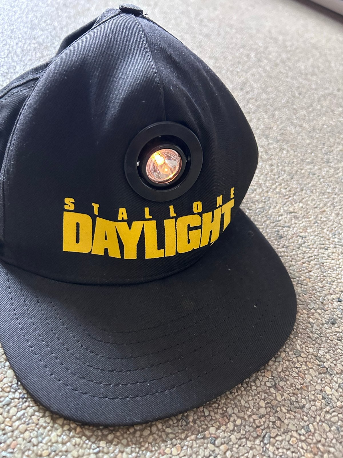 Vintage Daylight Stallone Movie Promo Flashlight Snapback, Ophalen of Verzenden, Zo goed als nieuw