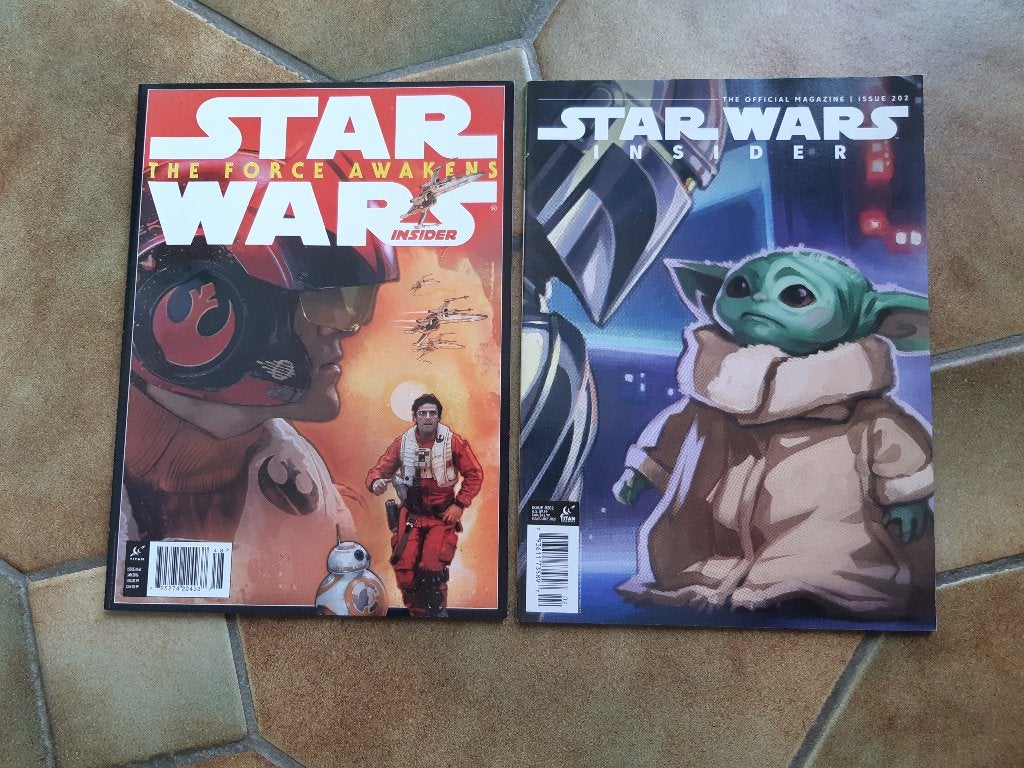 2 Delen van Star Wars Insider Deel 163 &202, Verzenden, Gebruikt, Overige typen