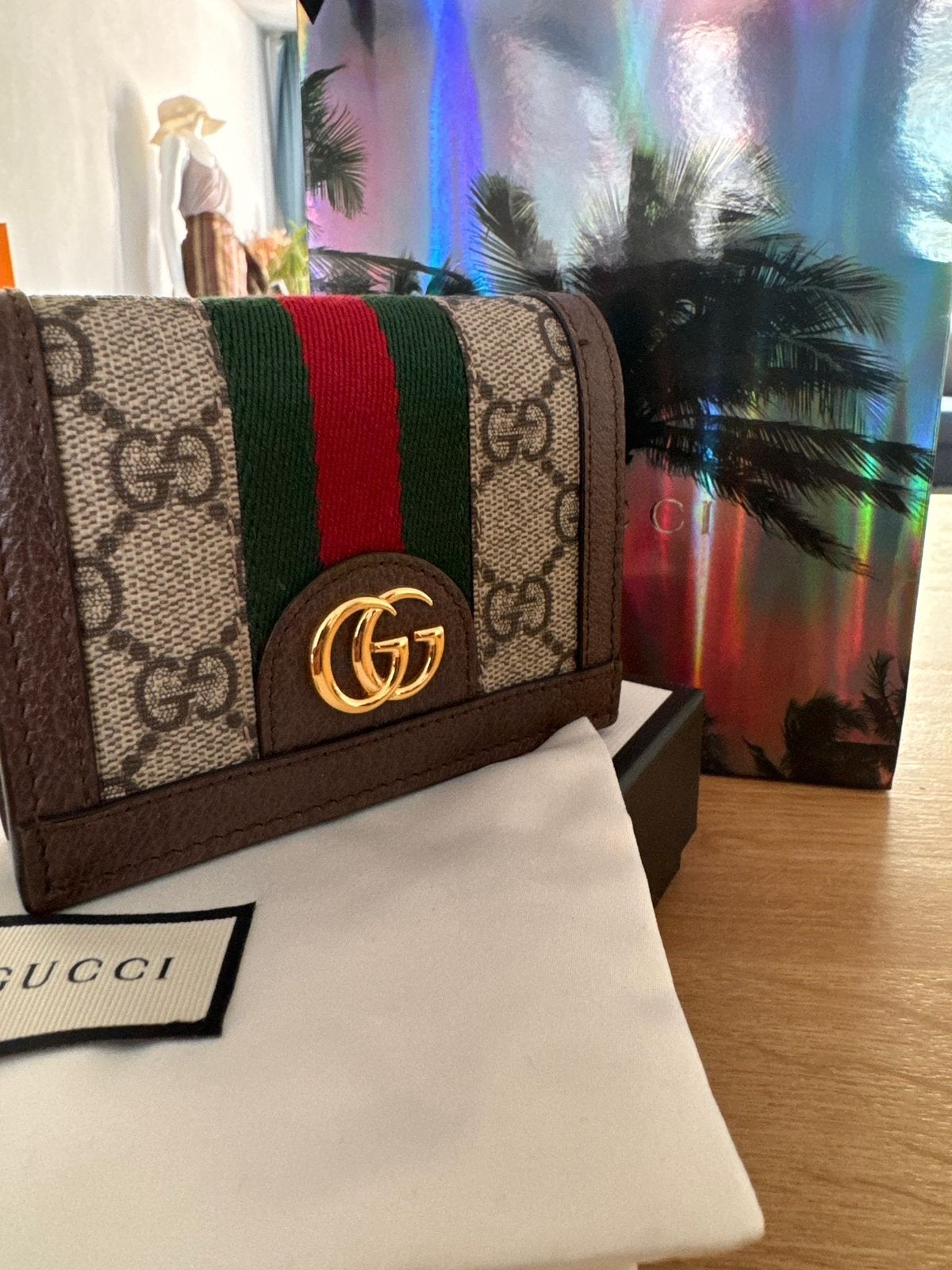 Gucci portemonnee, Ophalen of Verzenden, Zwart