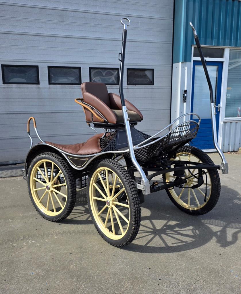 Zeer nette enkelspan Ergonomic marathonwagen/ menwagen 27/25, Dieren en Toebehoren, Rijtuigen en Koetsen