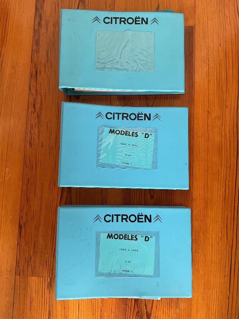 Onderdelenboeken CITROËN DS, Ophalen of Verzenden