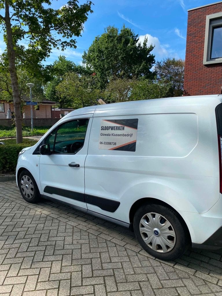 Ford Transit Connect L1 1.5 Tdci HP 100pk 2018 Wit, Auto's, Bestelauto's, Voorwielaandrijving, Euro 5, Zwart, 4 cilinders