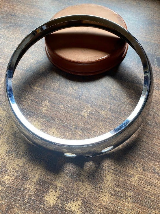 PEUGEOT 203/403 - ORIGINELE KOPLAMP RING, Ophalen, Nieuw, Peugeot