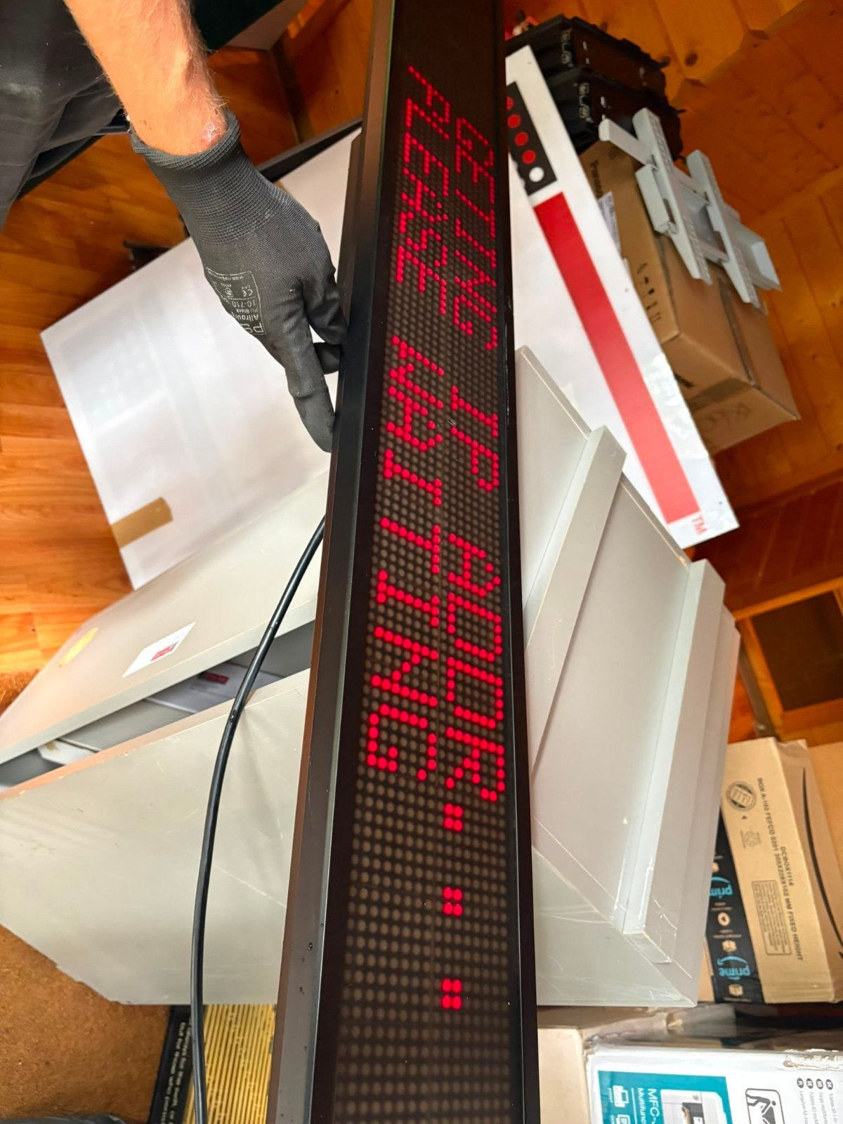LED Display Paneel - Programmeerbaar Rood Licht, Ophalen