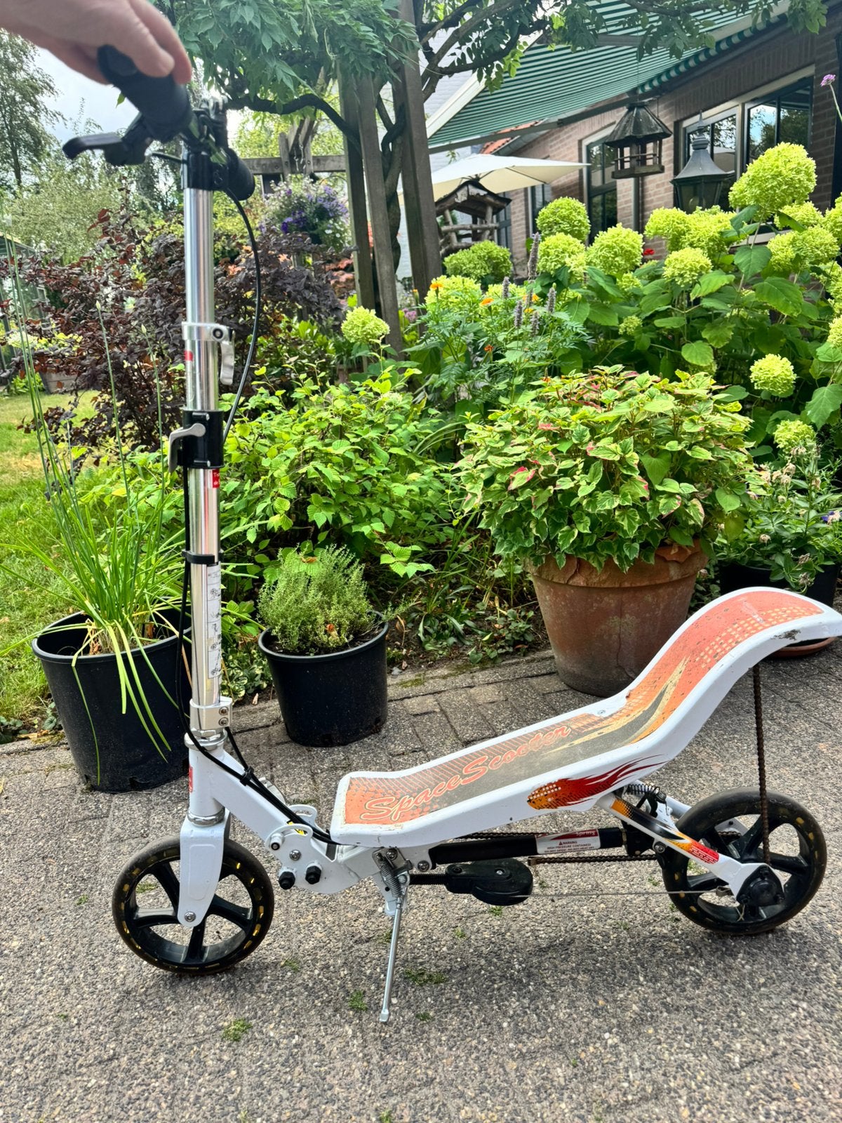 STEP SPACE SCOOTER, Fietsen en Brommers, Ophalen, Gebruikt, Gewone step