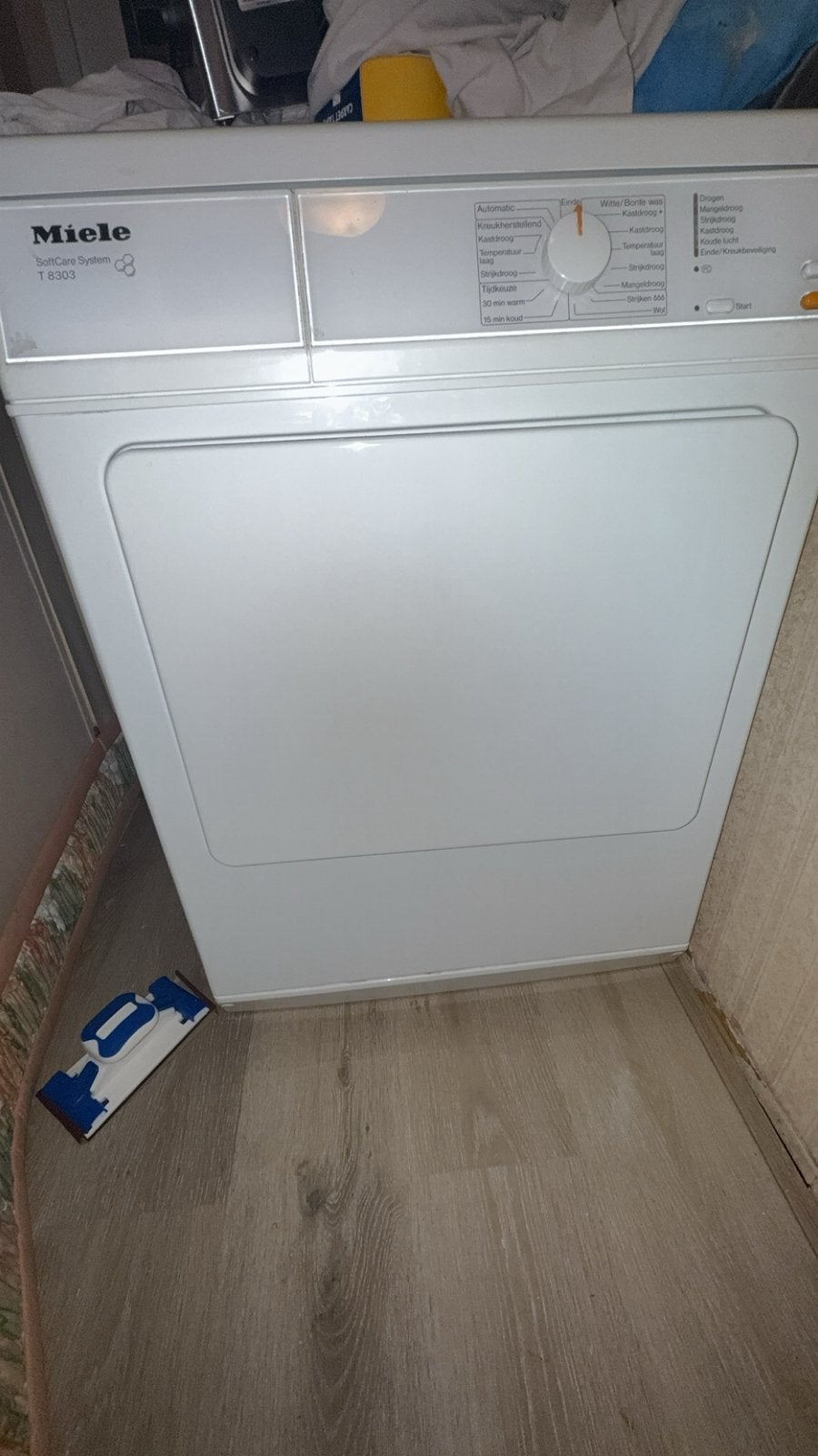 Miele softcare systeem, Witgoed en Apparatuur, Ophalen, 6 tot 8 kg, Minder dan 85 cm, Zo goed als nieuw