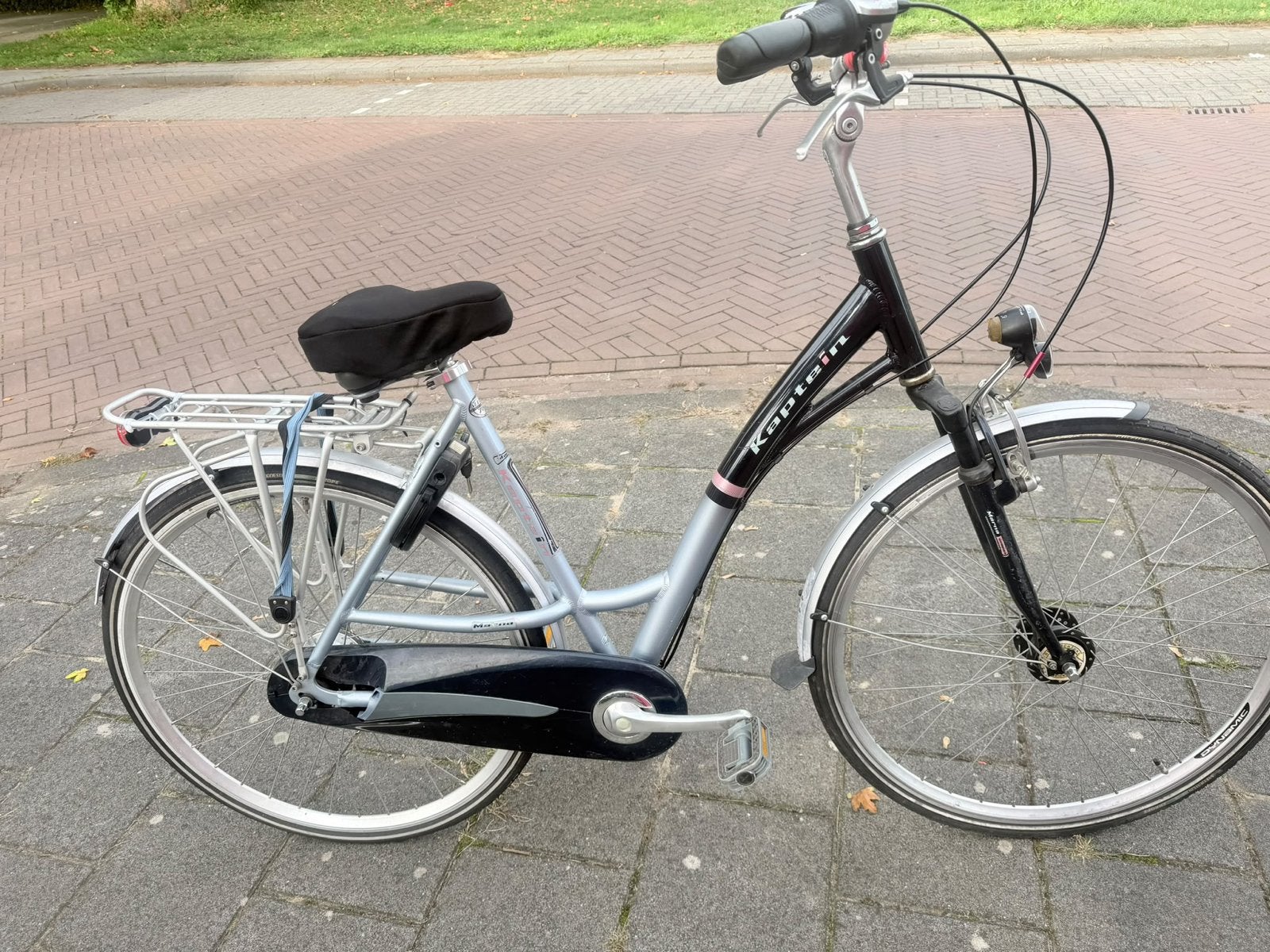 Kaptein damesfiets met lage instap, 50 tot 53 cm, Trommelrem, Ophalen, Overige merken