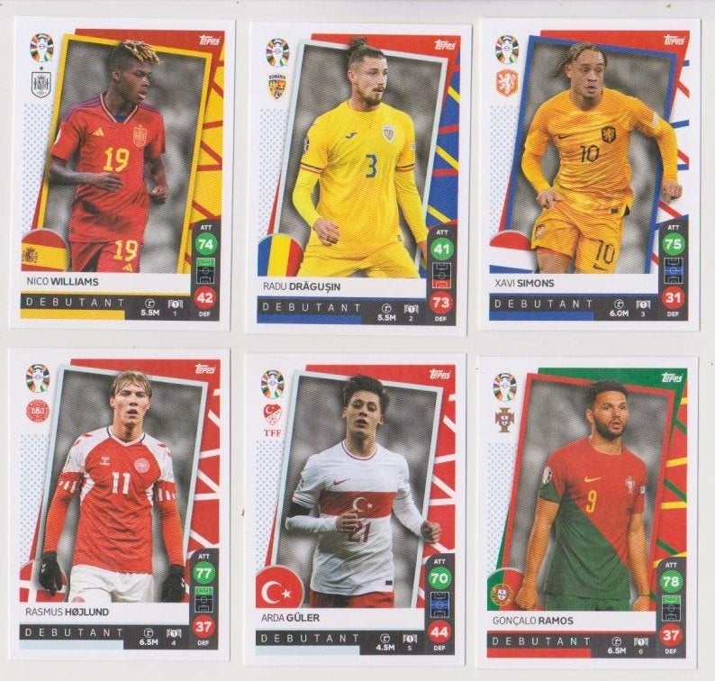 Topps krt Euro 2024 van LiDL (NL-versie), ALLE nummers, Verzenden, Zo goed als nieuw, Buitenlandse clubs, Poster, Plaatje of Sticker