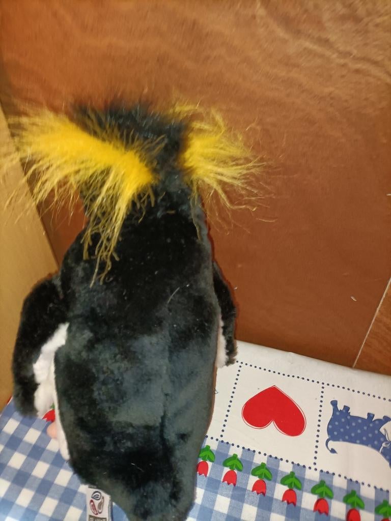 Rotspinguïn knuffel Nature Planet 30 cm groot, Ophalen of Verzenden, Zo goed als nieuw, Overige typen