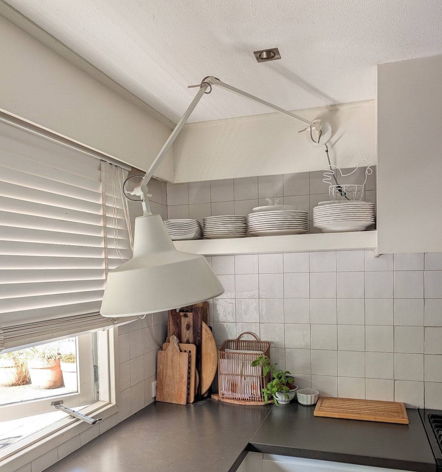 It's about Romi, wandlamp met lange arm., Ophalen, Gebruikt, E27 (groot), Verstelbaar