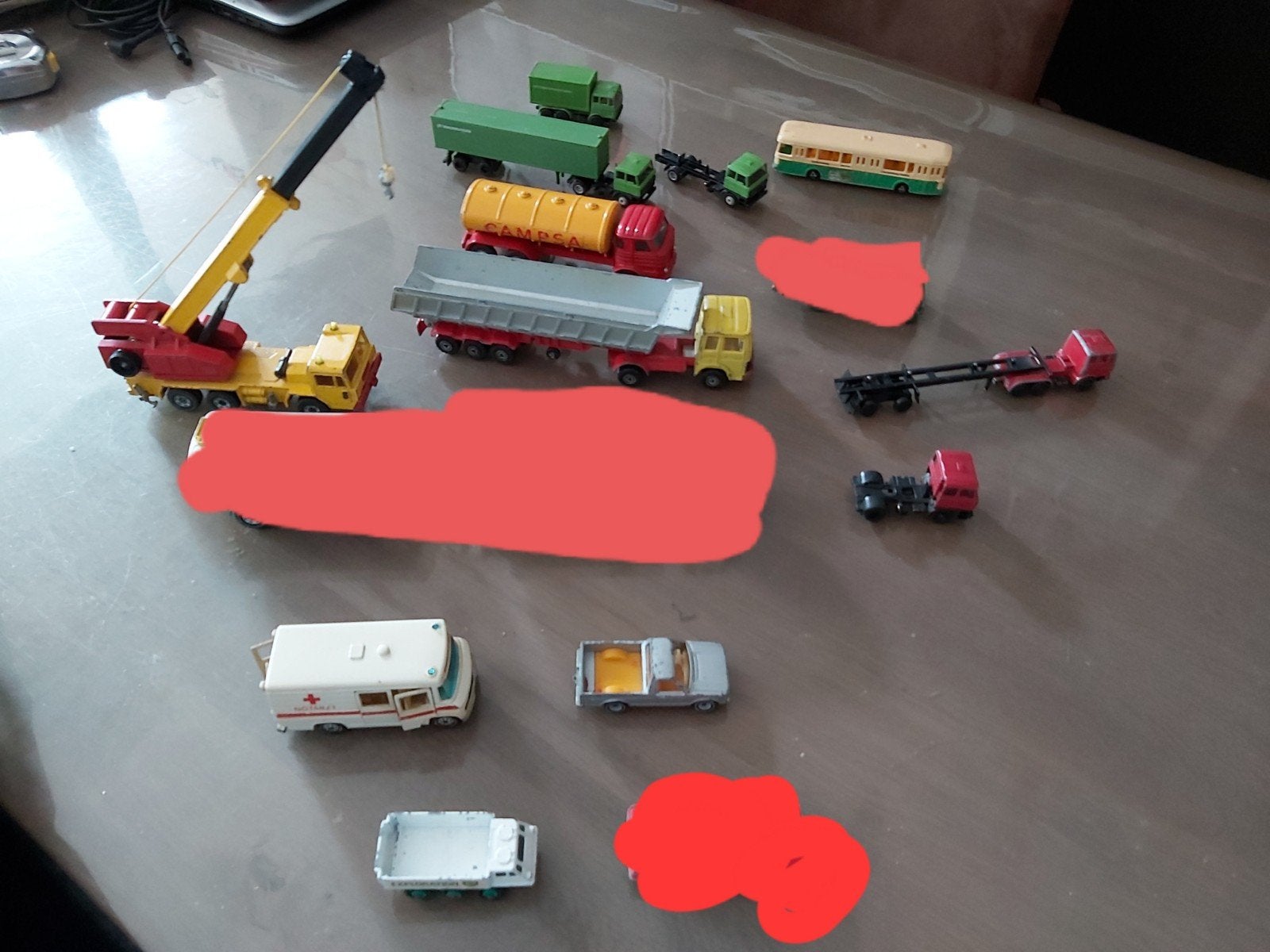 Diverse bespeelde modelauto's: Siku, Majorette, Efsi, Lesney, Hobby en Vrije tijd, Modelbouw | Auto's en Voertuigen, Gebruikt