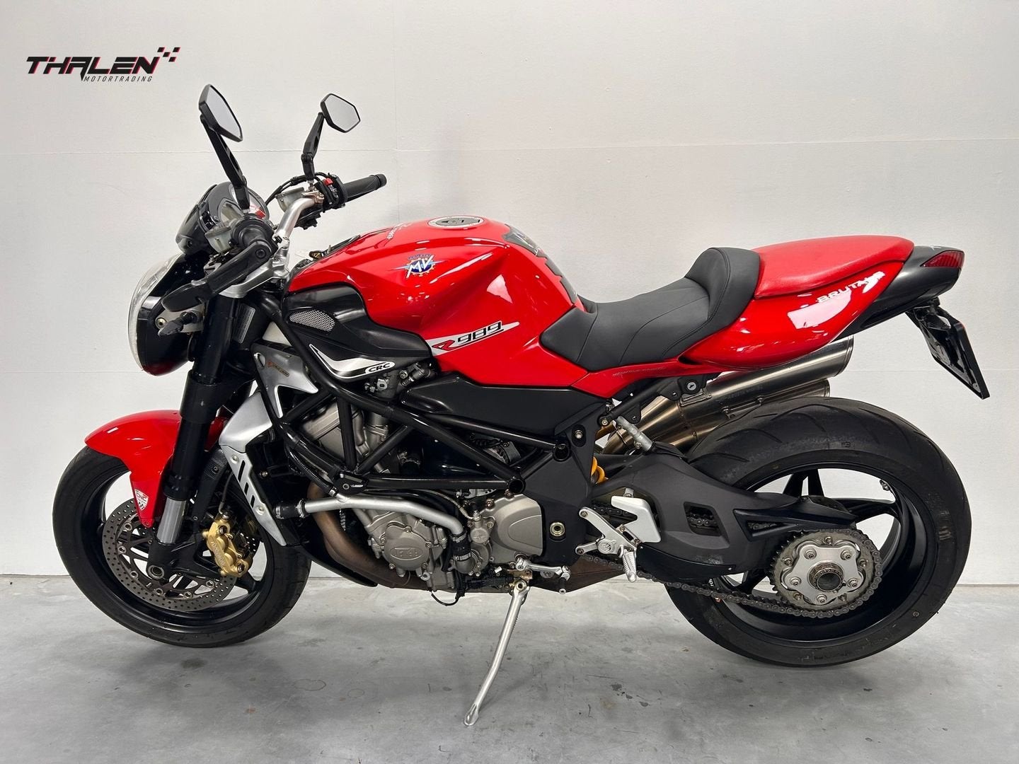 MV AGUSTA BRUTALE 989 R (bj 2010) km35800, Motoren, Motoren | MV Agusta, 4 cilinders, Motorrijbewijs A, Bedrijf, Onbekend