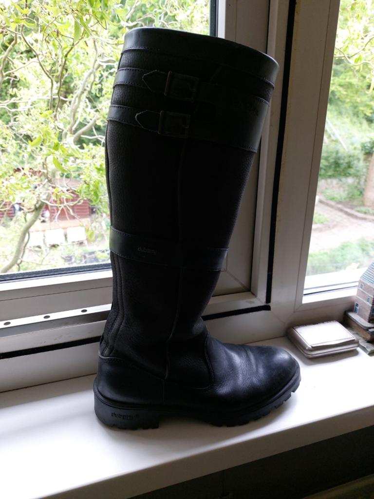 Burberry Country Laarzen - Zwart Suède - Maat 38, Ophalen of Verzenden