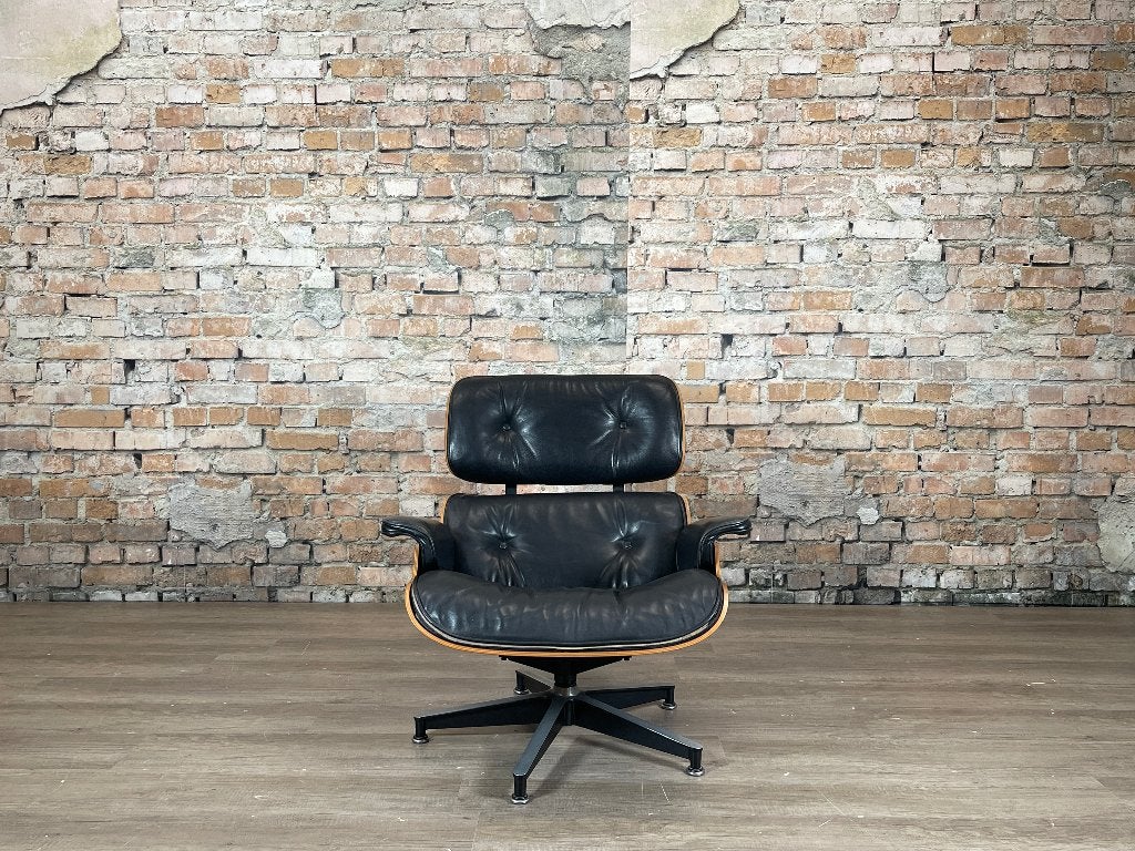 Herman Miller Eames Lounge Chair – Palissander | Eames, Ophalen, Design, 75 tot 100 cm, Zo goed als nieuw