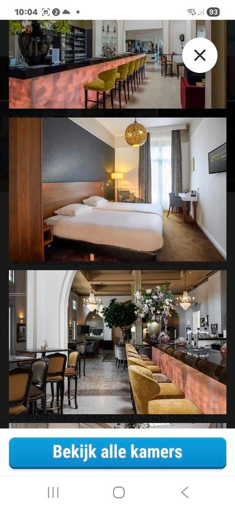 Parkhotel Valkenburg  op 10 of 11 mei, Twee personen, 1 overnachting