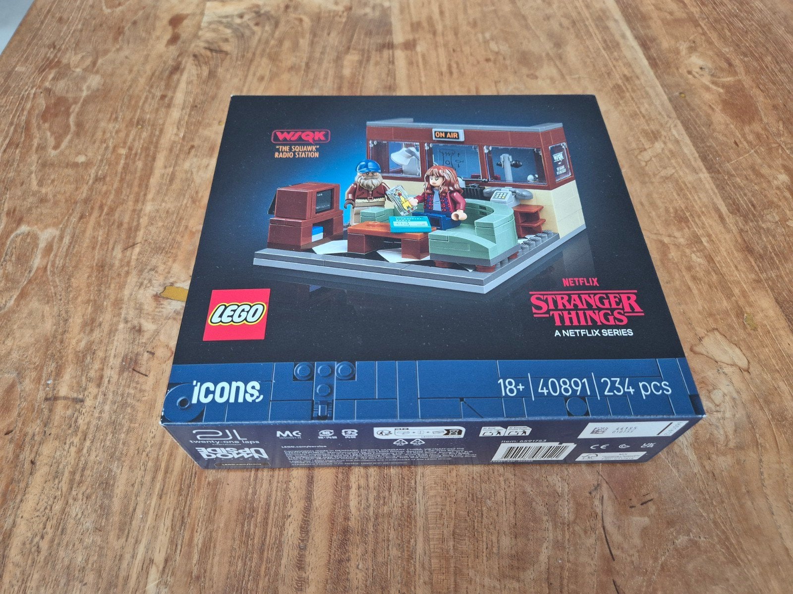Lego Stranger Things 40891 - "The Squawk" Radio Station, Kinderen en Baby's, Speelgoed | Duplo en Lego, Ophalen, Overige thema's