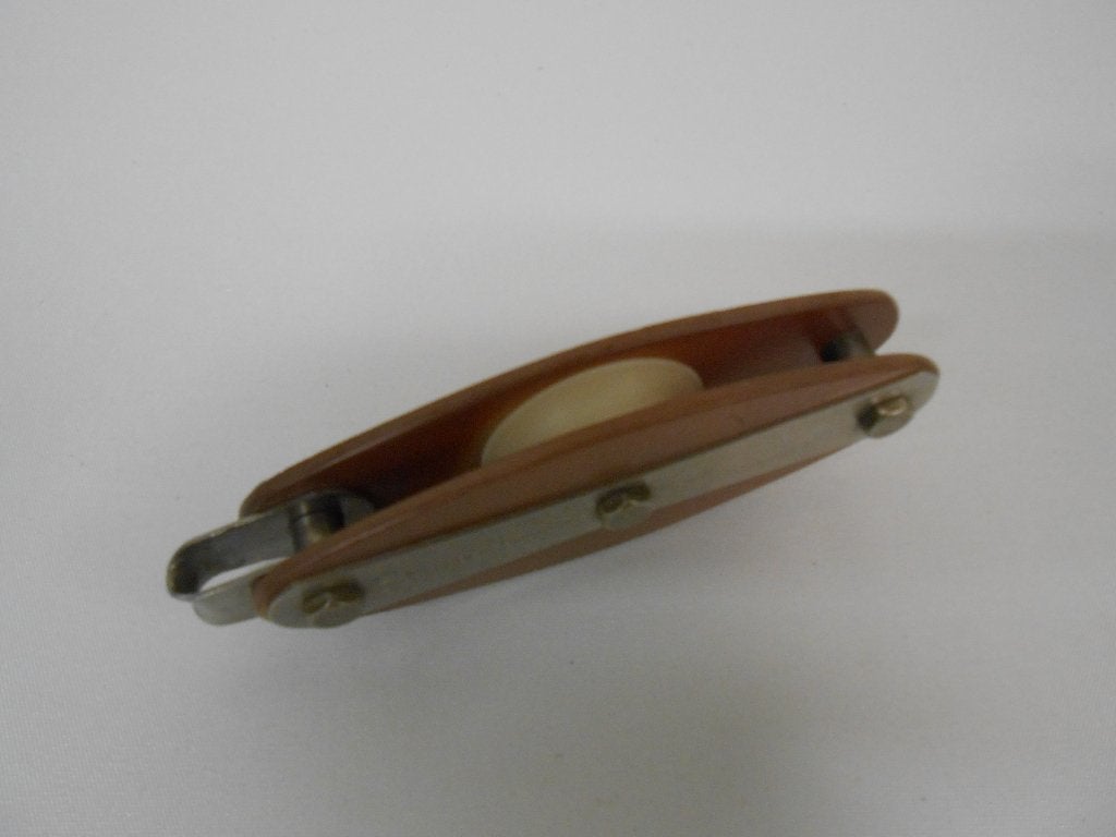 Vintage Blokken, Katrollen, 6 - 8 mm lijn, Ophalen of Verzenden, Gebruikt, Lijn of Blok