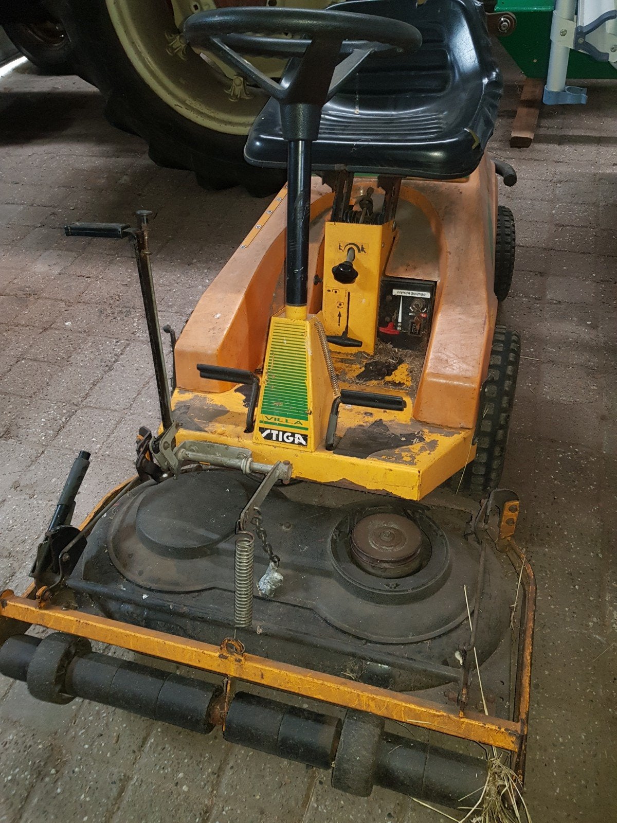 Stiga frontmaaier, Ophalen of Verzenden, Gebruikt, 50 cm of meer