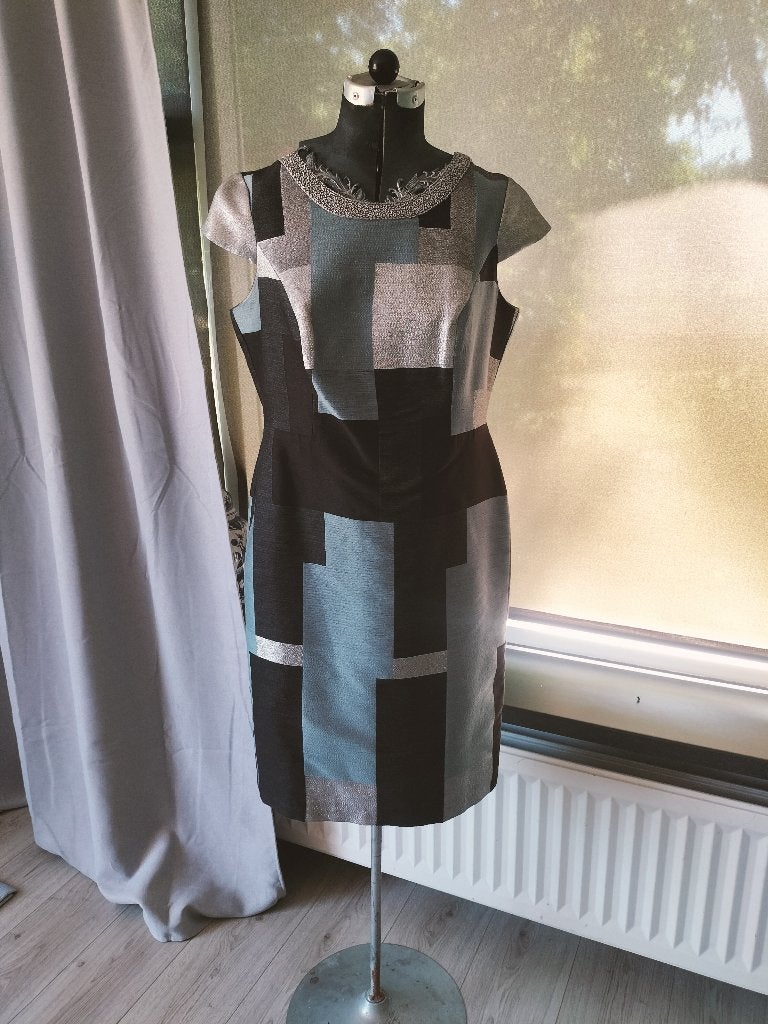 Sonia Peña jurk - Eur 44/ US 12 - made in Spain, Maat 42/44 (L), Ophalen of Verzenden, Onder de knie, Sonia Peña
