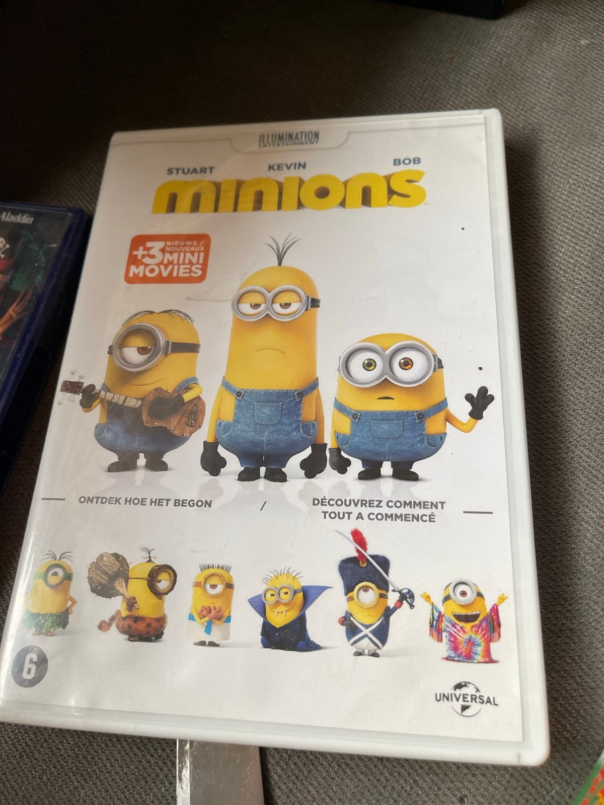 Minions DVD - Met 3 nieuwe mini films!, Bonusmateriaal, Animatie, Alle leeftijden, Nederlands