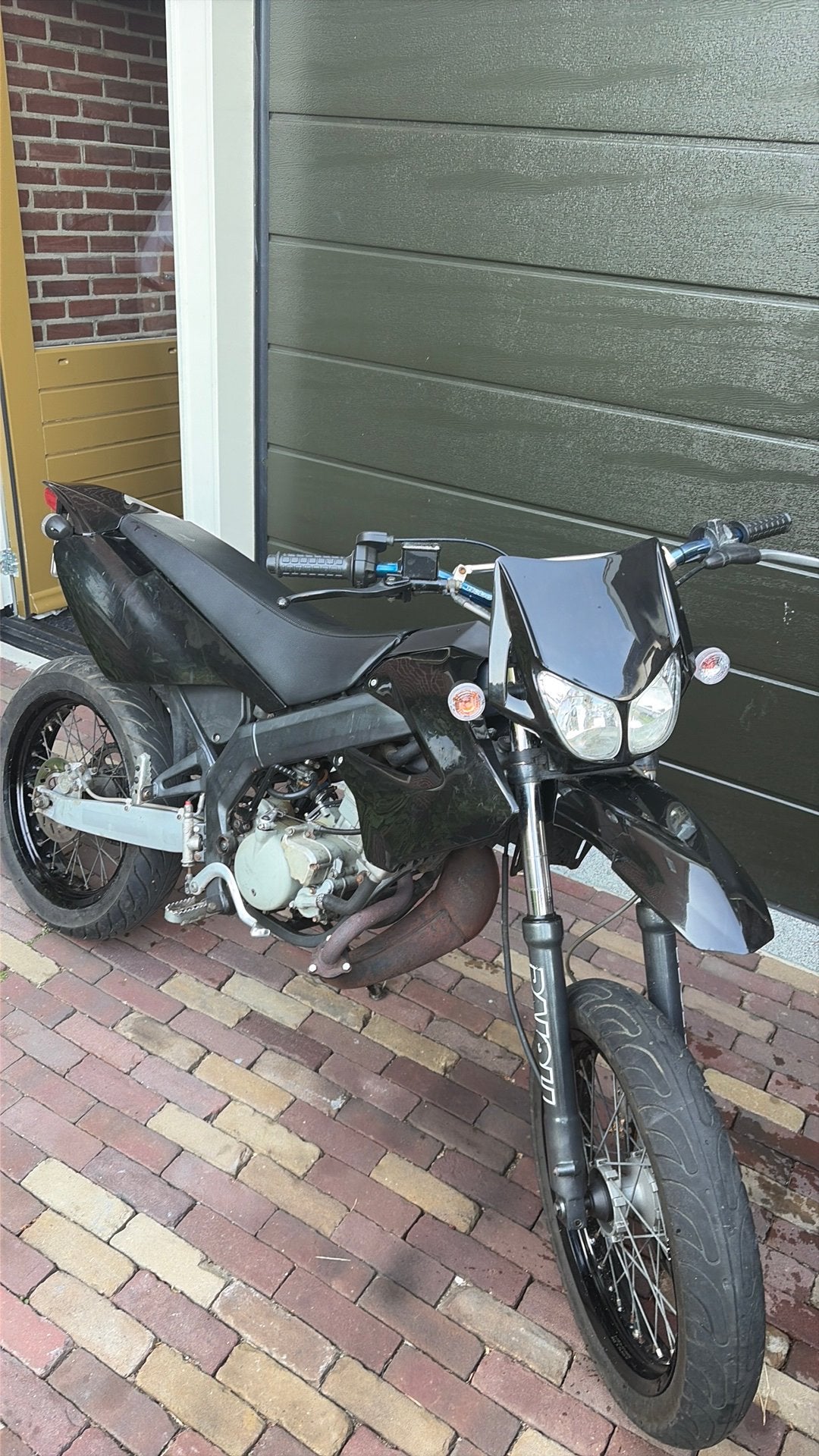 Derbi Senda 50cc standaard, Fietsen en Brommers, Ophalen, 6 versnellingen, Gebruikt, Maximaal 45 km/u