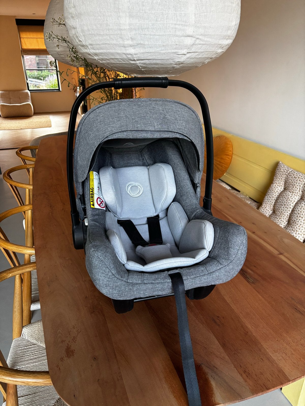 Bugaboo Turtle Air by Nuna autostoel - Zo goed als nieuw, Autogordel of Isofix, Zijbescherming, Zo goed als nieuw, 0 t/m 13 kg
