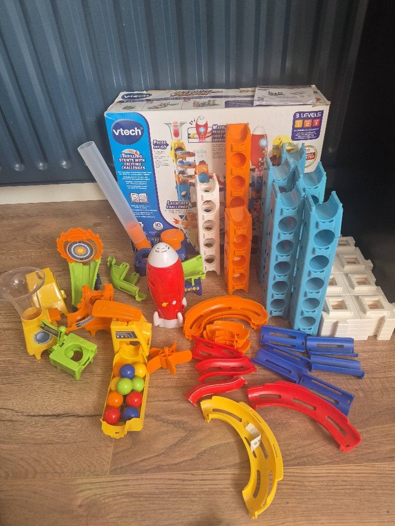 Vtech knikkerbaan, Ophalen of Verzenden, Zo goed als nieuw, 4 tot 6 jaar