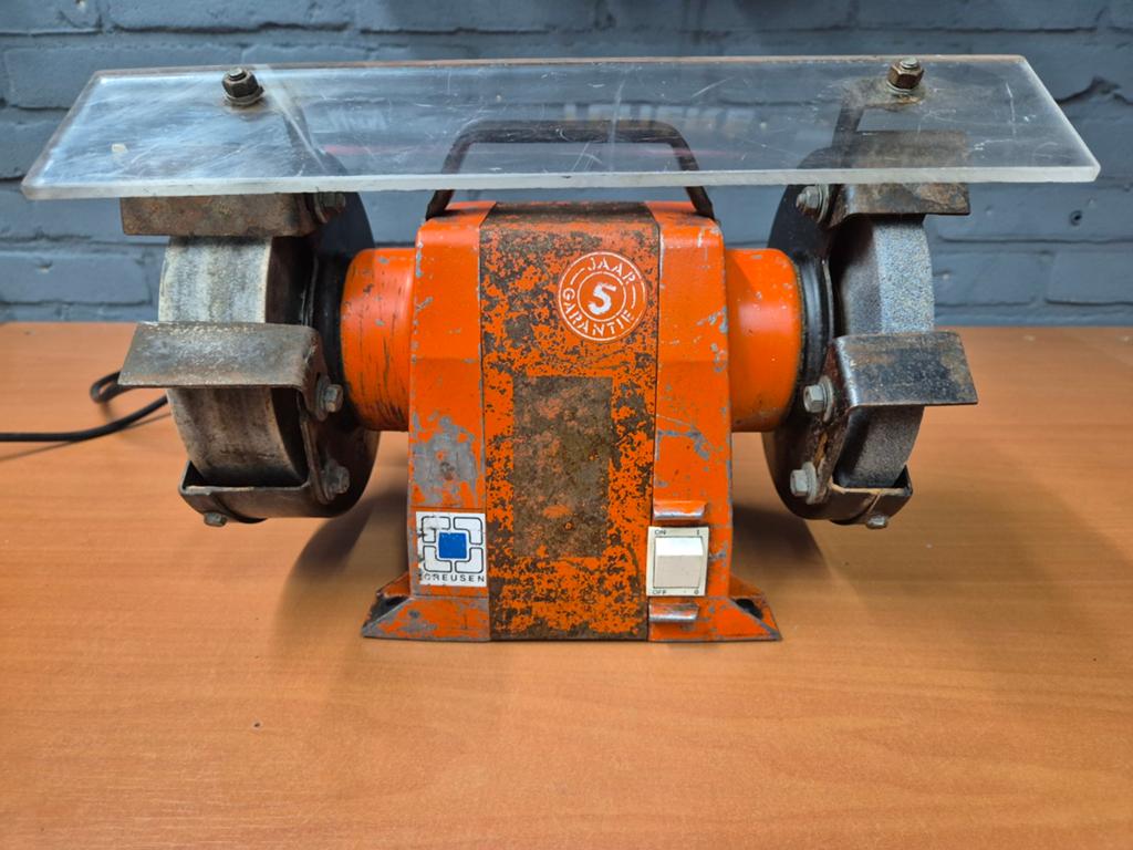 Slijpmachine, Creusen DS 7150 TS, Ophalen of Verzenden, Zo goed als nieuw, Minder dan 700 watt, Werkbankslijpmachine