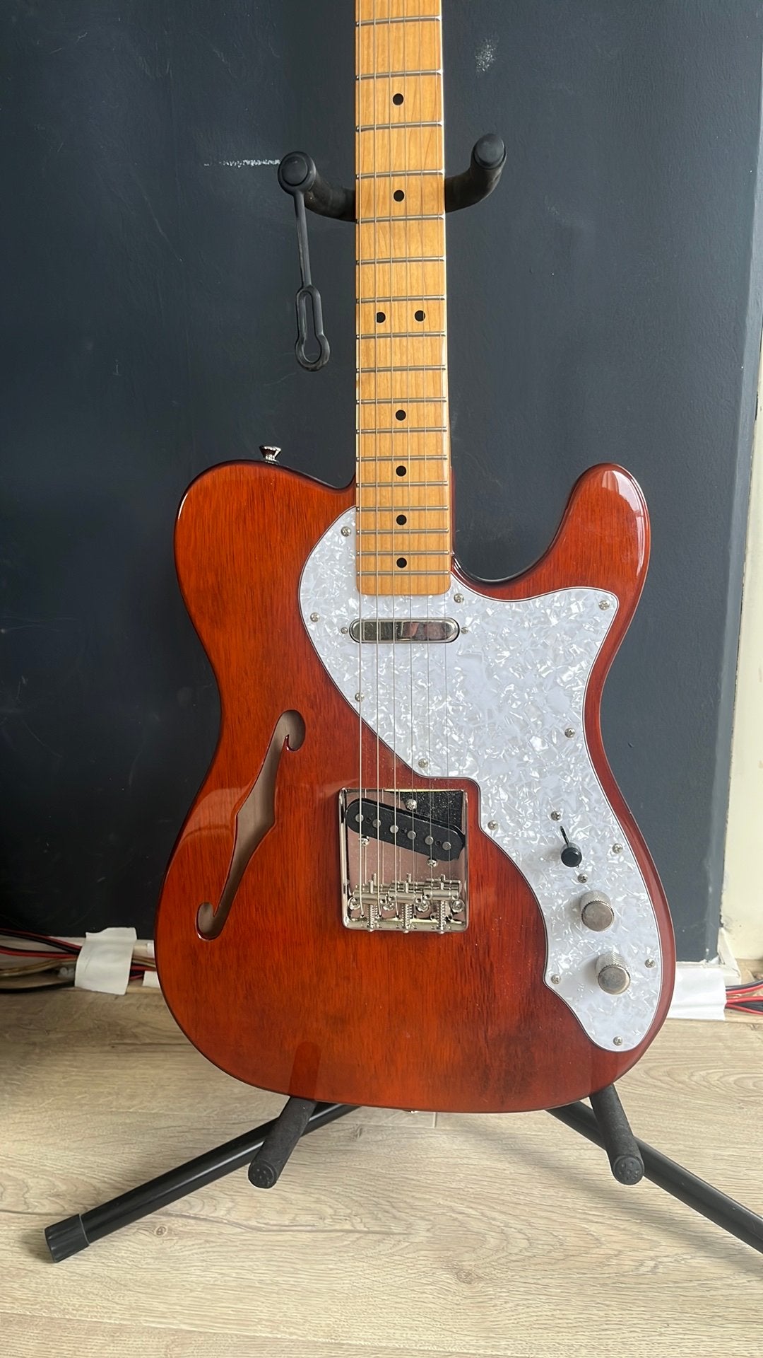 Squier Fender Telecaster Thinline, Ophalen, Zo goed als nieuw, Fender