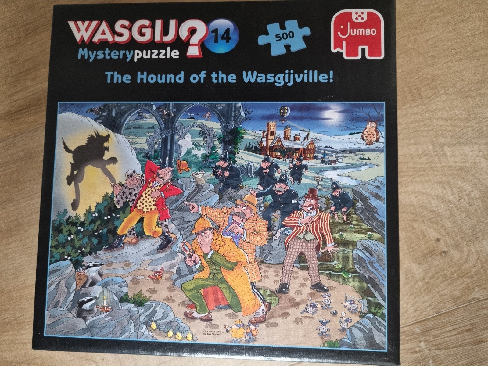 Legpuzzel Wasgij., Ophalen of Verzenden, 500 t/m 1500 stukjes, Zo goed als nieuw