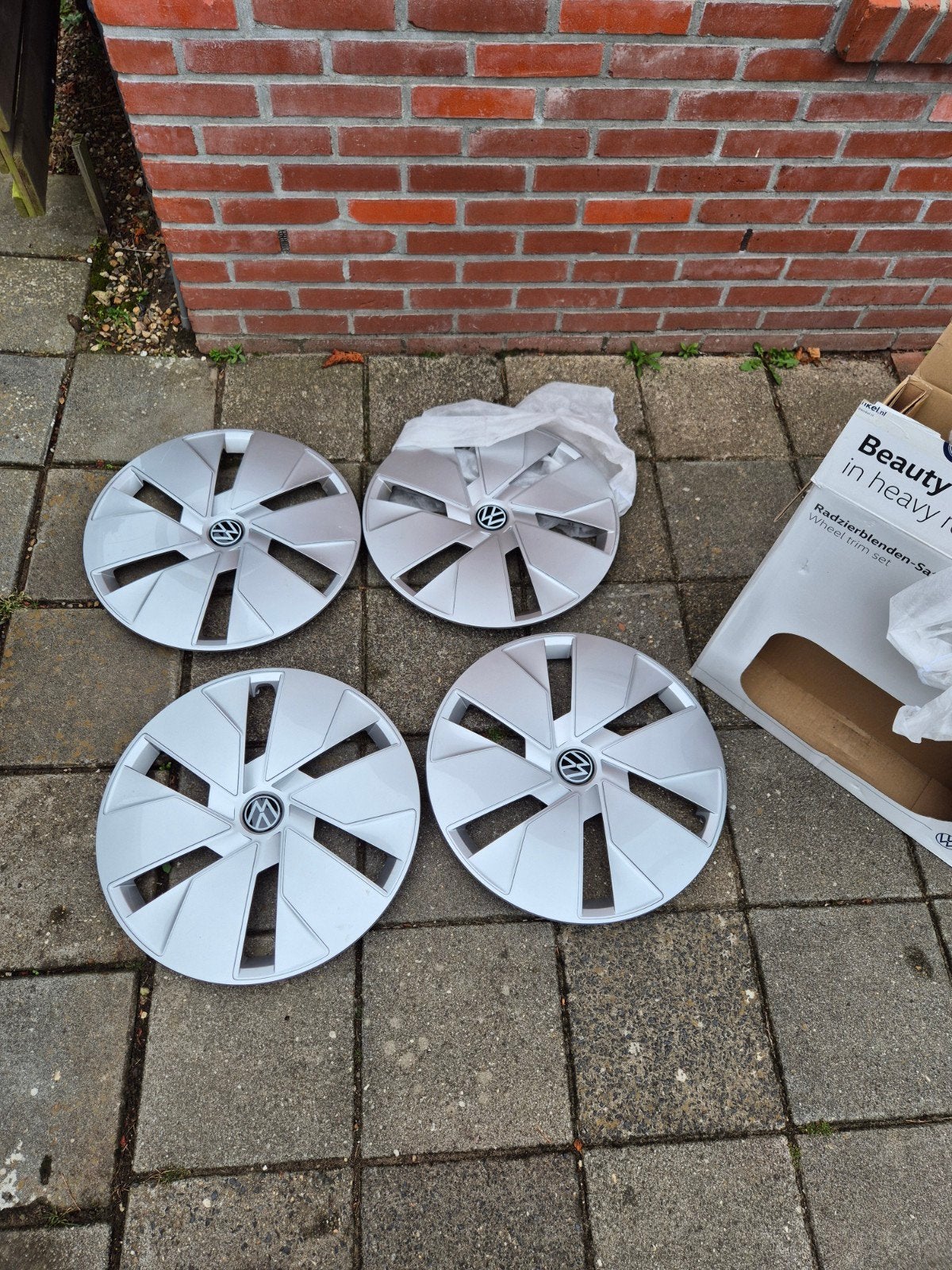 Wieldoppen Volkswagen ID3, Auto diversen, Wieldoppen, Ophalen of Verzenden, Zo goed als nieuw
