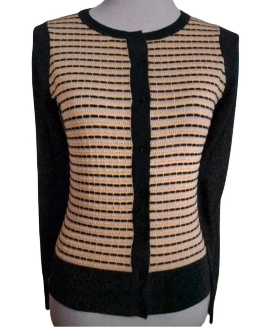 King Louie Zwart Gestreept Vest Maat 36 Nieuw, Verzenden, Zwart, Nieuw, King Louie