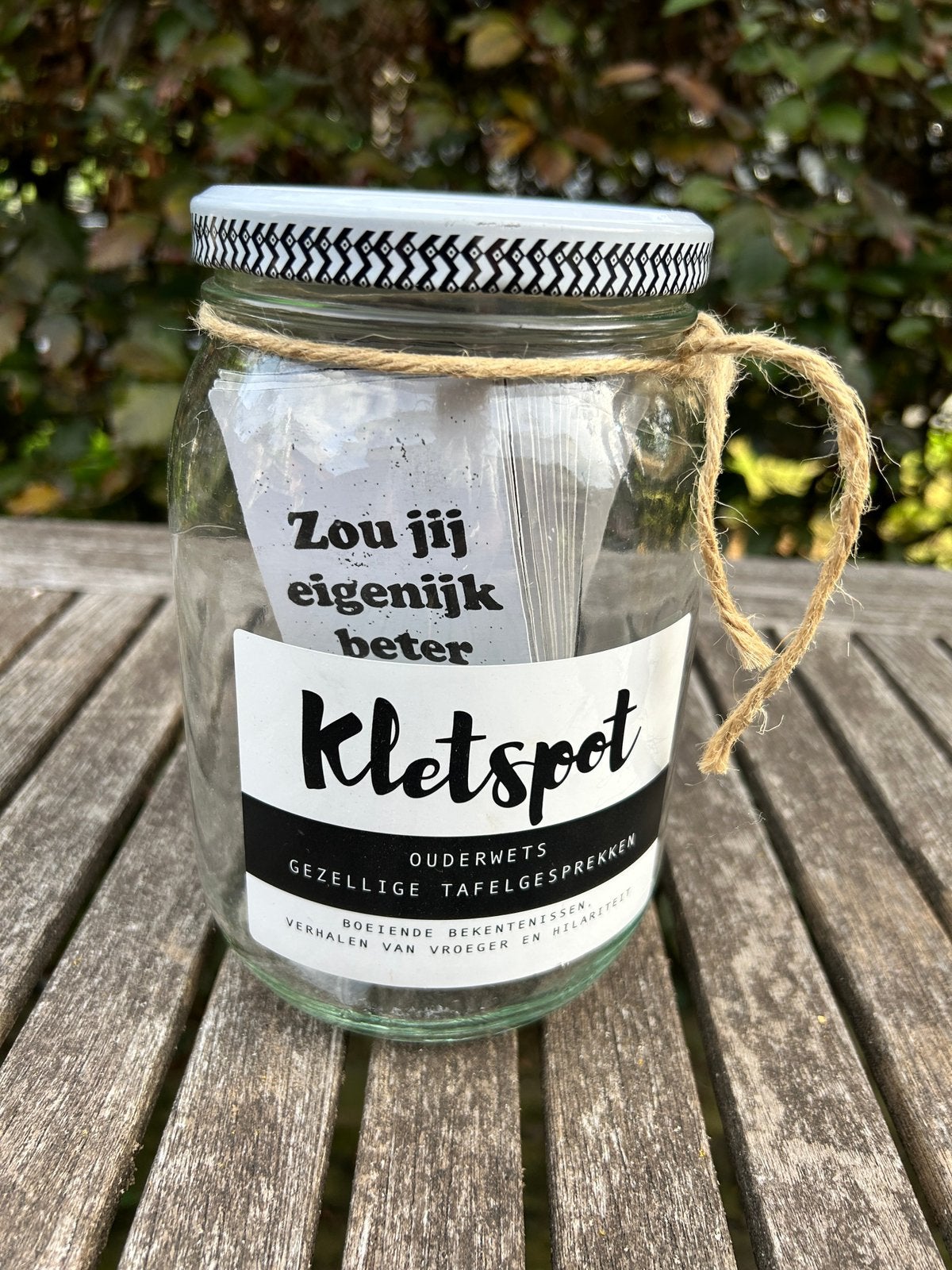 Kletspot originele versie, Ophalen of Verzenden, Gebruikt