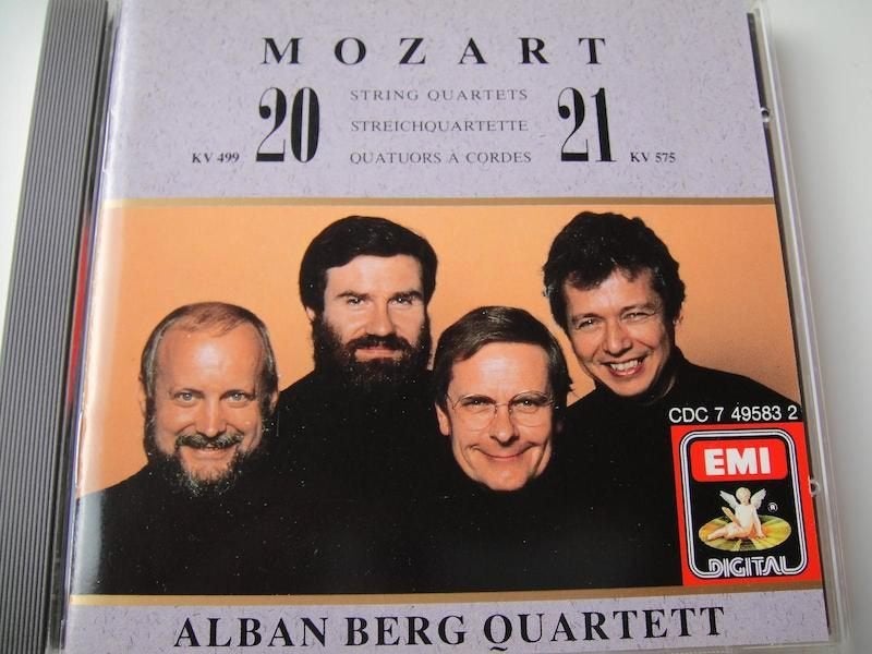 MOZART String quartets 20 & 21 CD ALBAN BERG QUARTET ZGAN, Cd's en Dvd's, Cd's | Klassiek, Ophalen of Verzenden, Classicisme, Zo goed als nieuw
