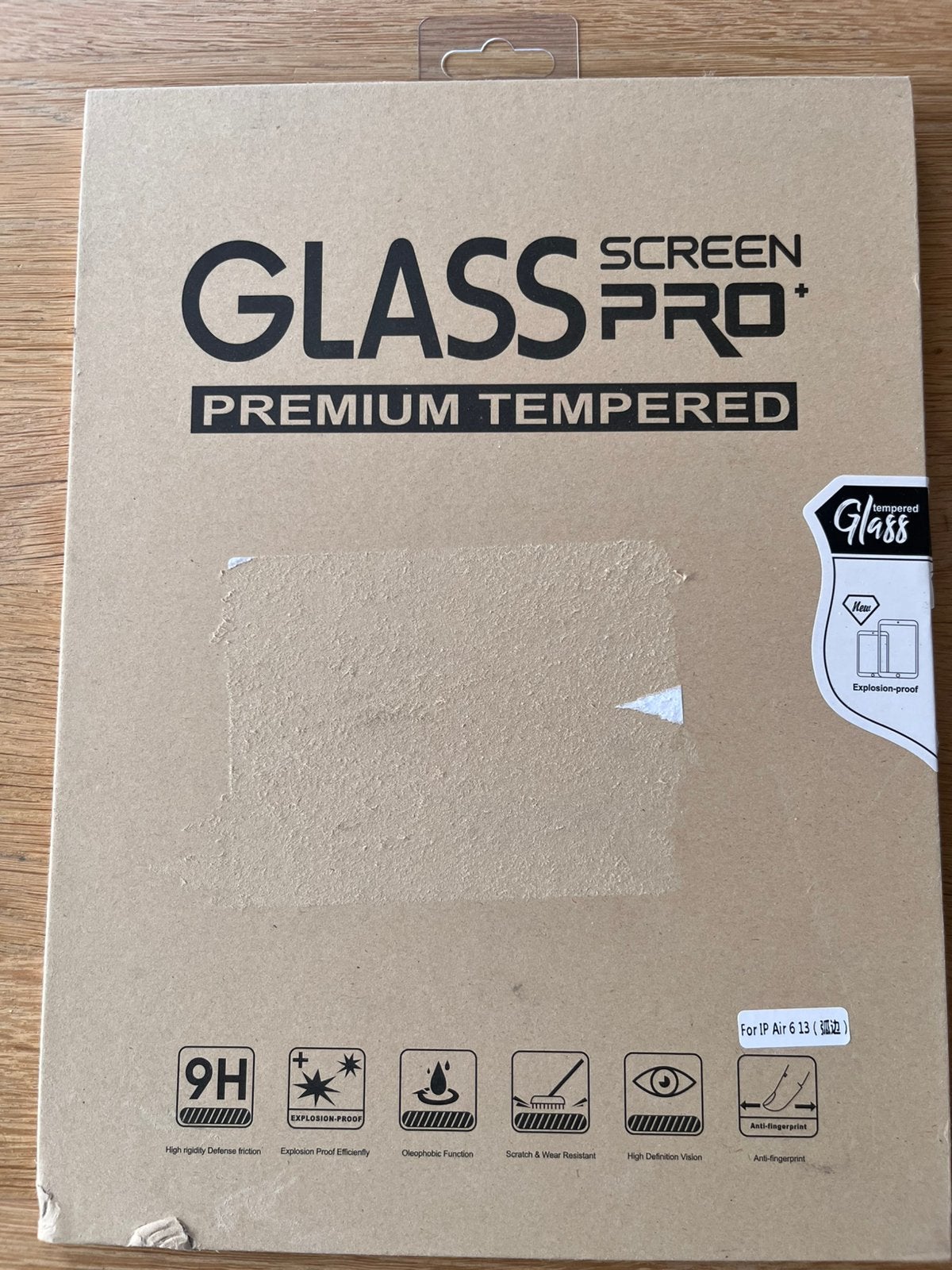 Screen protector iPad Air 13 inch 2025, Ophalen of Verzenden, Nieuw, 13 inch of meer, Screenprotector