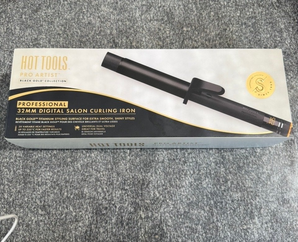 Hot Tools Pro Artist Krultang 32mm - Nieuw in doos, Ophalen, Nieuw, Haarverzorging