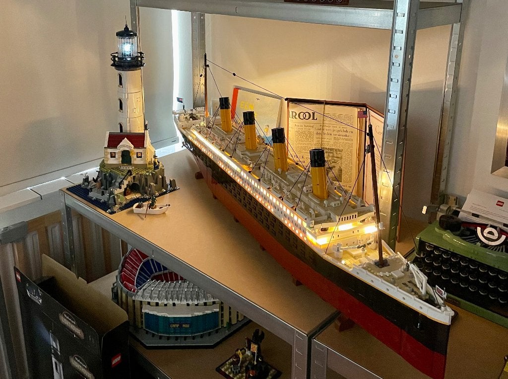 Lego Icons Titanic - 10294, Kinderen en Baby's, Speelgoed | Duplo en Lego, Ophalen, Compleet, Lego, Zo goed als nieuw