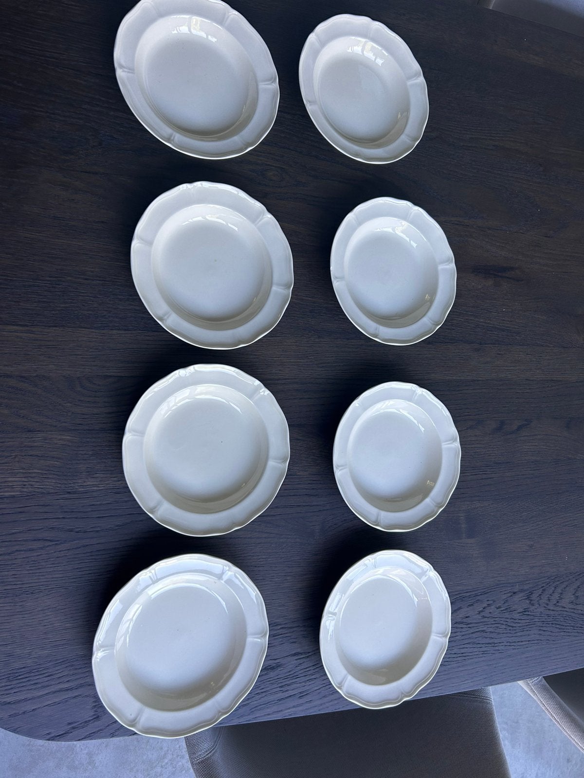 Wedgwood Queens Plain - Diep Bord 23cm, Ophalen, Zo goed als nieuw, Bord(en), Overige stijlen