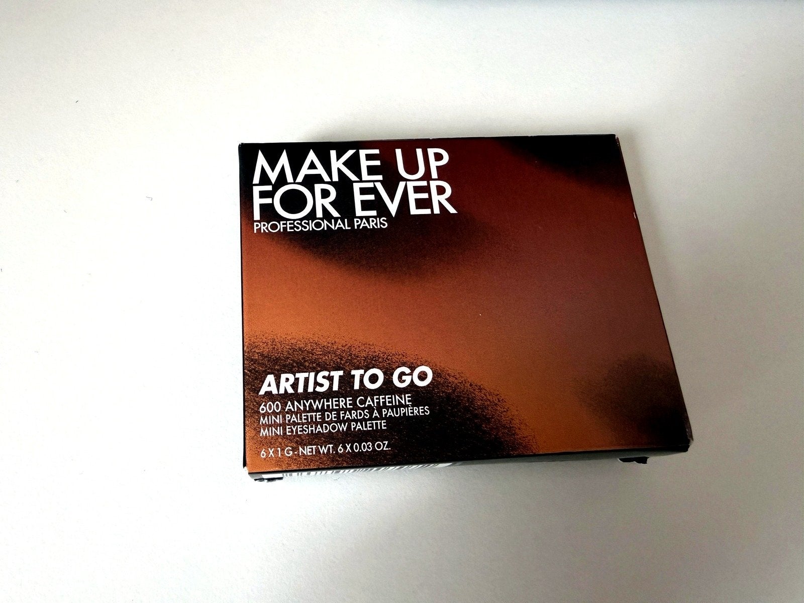 Make Up For Ever Artist To Go Mini Eyeshadow Palette 600 6g, Ogen, Bruin, Nieuw, Ophalen of Verzenden